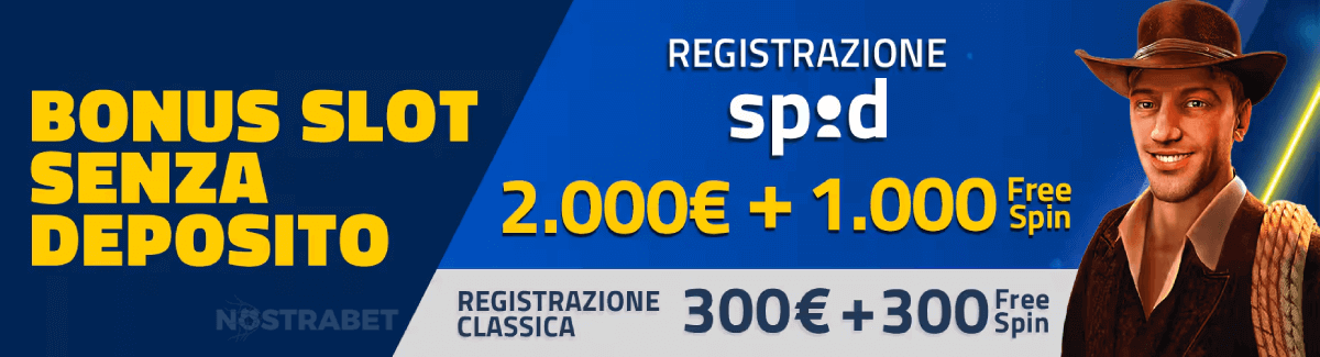 bonus senza deposito Admiralbet