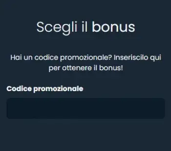 inserisci il codice bonus fastbet