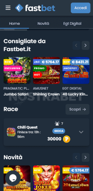 giochi da casinò fastbet