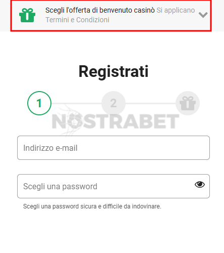 codice bonus leovegas inserisci