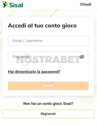 accesso sisal